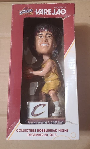 Anderson Varejao Cavaliers 7" Collectible Bobblehead December 20, 2013 NICE Cover