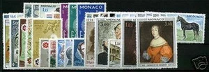 MONACO ANNEE COMPLETE 1970 : 38 TIMBRES NEUFS xx TTB - Imagen 1 de 1