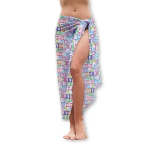 Elvis Buntes Design Sarong Strandbedeckung - Bild 1 von 2