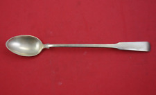 Colonial Fiddle by Watson Sterling Silver Iced Tea Spoon 7 5/8" Vintage