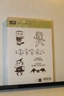e Stampin Up Howl-o-ween Creeps 7 pc some staining