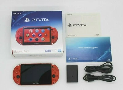 Consola PS Vita PCH-2000 Varios Colores PSV Caja Delgada Accesorio Completo (Como Nueva) Foto 1 de 3