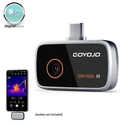 GOYOJO Hi-res GW192A Thermal Imaging Camera 192x192 IR Res for Android iPhone iOS