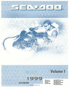 Sea-Doo Service Manual 1999 SPX, GS, GSX Limited, XP Limited, GTS & GTI - Picture 1 of 12