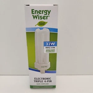 BULBRITE 32W 524332 Energy Wiser Electronic Triple Tube 4 Pin CF32T830/E - Picture 1 of 4