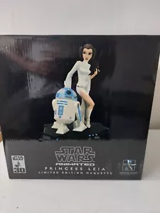 Star Wars Princess Leia Animated Maquette Statue Limited Edition Gentle Giant - Picture 1 of 10