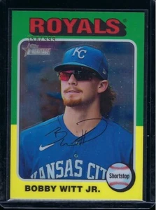 2024 Topps Heritage Chrome /999 #404 Bobby Witt Jr. - Picture 1 of 2