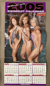 Flex 2005 Swimsuit Muscle Fitness Poster Calendar - Bild 1 von 2