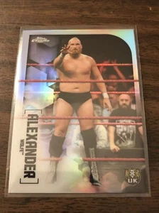 Scheda rifrattore Alexander Wolfe 2020 WWE Topps Chrome #93 - Foto 1 di 2
