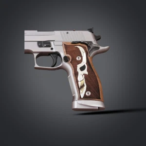 Marca KSD, Empuñadura de nogal compatible personalizada Sig Sauer X-Five P226/SO/AL/Six/Six AL - Imagen 1 de 5