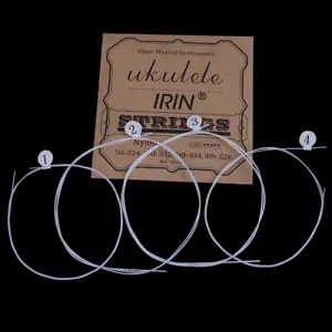 4Pcs/set Ukulele strings white nylon U105 A E C G tuning ukulele strin`UG - Picture 1 of 10