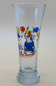 VTG 1987 Bud Light Spuds Mackenzie Pilsner Beer Glass The Original Party Animal - Picture 1 of 6