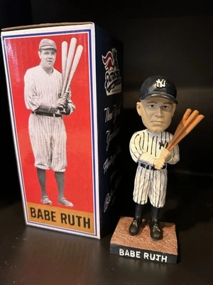 Somerset Patriots Babe Ruth Yankees Bobblehead SGA Exclusive 8/1/25 New York 3 - Image 1 of 4