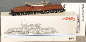 Märklin 3352 .1 schweizer E-Lok  Krokodil   SBB  Guß   braun  neuwertig  OVP  H0 - Bild 1 von 1