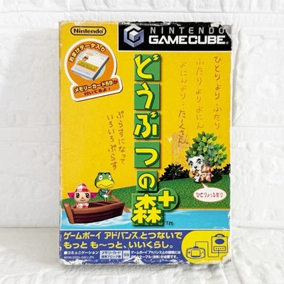 Animal Crossing Dobutsu No Mori Nintendo Gamecube NTSC-J Japanese CIB - Image 1 of 4
