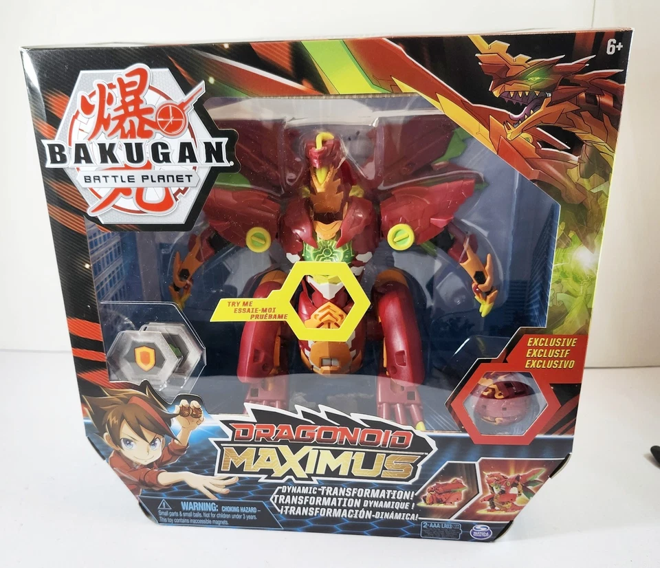 Takara Tomy Baku Ex001 Bakugan Dragonoid Maximas