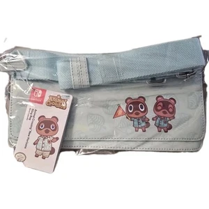 Controller Gear Animal Crossing Nintendo Switch Sling Bag (Mint Leaves) - Picture 1 of 3