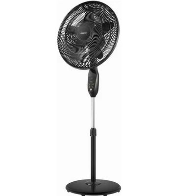 Pelonis 18" 5-Blade Oscillating Fan, Adjustable Pedestal w/ LED Display & Remote - Image 1 of 4