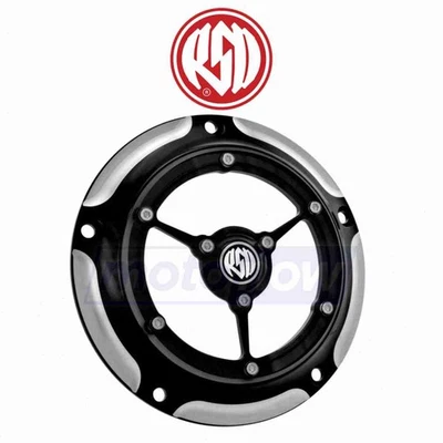 RSD Clarity Derby Cover for 1999-2009 Harley Davidson FLHT Electra Glide wh Foto 1 de 4