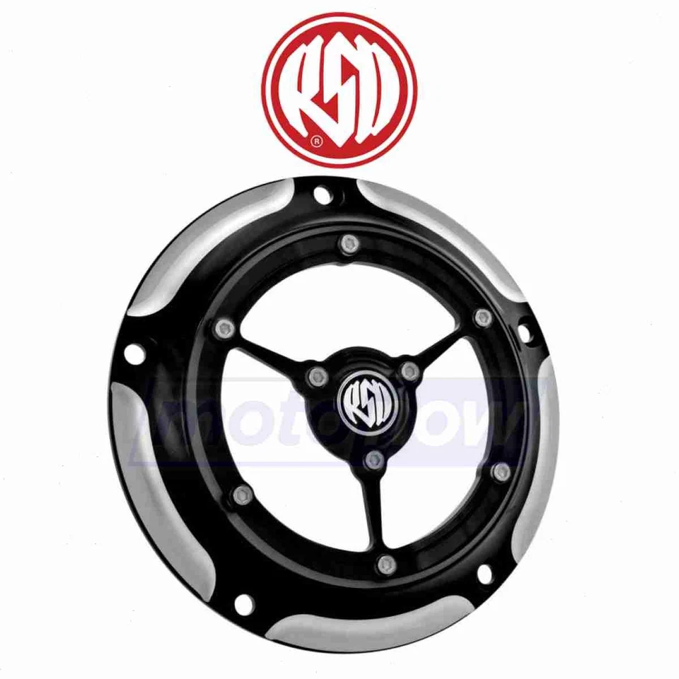 RSD Clarity Derby Cover for 1999-2009 Harley Davidson FLHT Electra Glide wh Foto 1 de 4