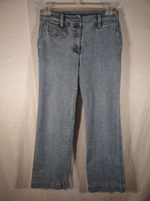 Duck Head Women's Flare Cut Blue Size 8 Baggy Wide Leg - Image 1 of 4