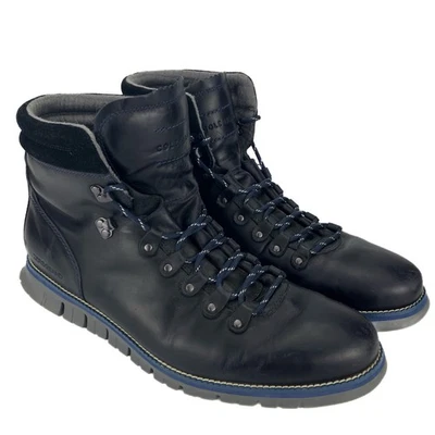 Водонепроницаемые туристические ботинки Cole Haan ZeroGrand - мужские размер 13 темно-синие (C38230) - Изображение 1 из 4