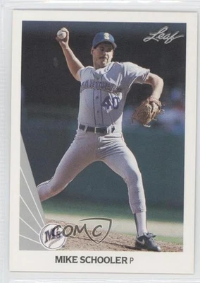 1990 Leaf Mike Schooler #258 - Image 1 of 2