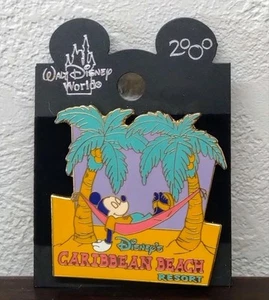 WDW 2000 Pin Insignia Disney's Caribbean Beach Resort Como Nuevo - Imagen 1 de 1
