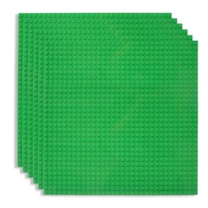 Lekebaby 6 Pack Classic Baseplates, 10"x10" Building Board Base Plates 100% - Picture 1 of 5