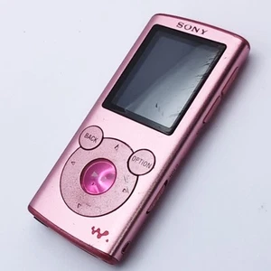 Sony NW-E052 2GB Pink E series Walkman Digital Audio Player tested - Picture 1 of 5
