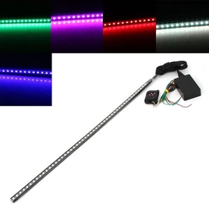 New 48 Waterproof Inch Control Light Flash 22” Led Rgb Strip Car 7 Kit Strobe - Picture 1 of 12