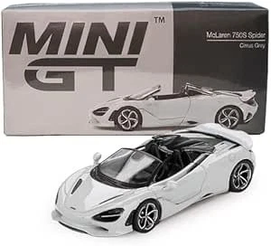 MINIGT MC LAREN 750S SPIDER CIRUS GREY - 973 SCALA 1:64 - Immagine 1 di 4