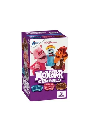 Paquete de cereales Monsters Muppet Variety Pack, 31,3 oz., paquete de 3 Foto 1 de 2