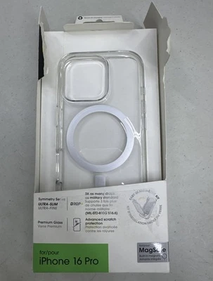 OtterBox para IPHONE 16 PRO Simetría FUNDA TRANSPARENTE + Vidrio Premium con MagSafe Foto 1 de 4