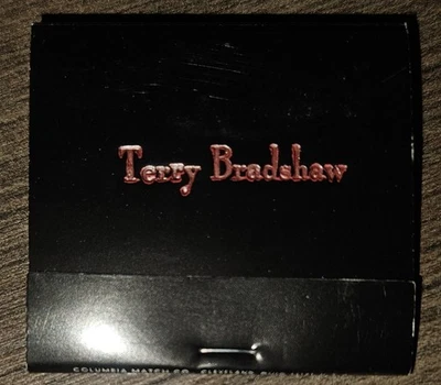 Lote De 19 Cerillas Grandes Negras 1980 Rojo Impreso Terry Bradshaw en Caja  Foto 1 de 4