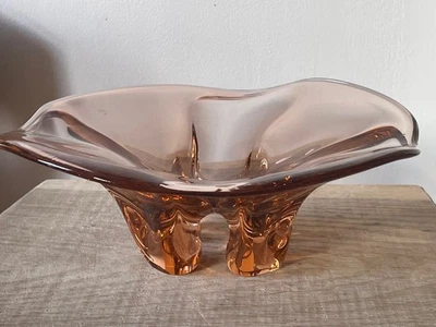 Frantisek Zemek Glass Bowl Skrdlovice - Image 1 of 4