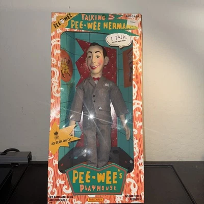 MATCHBOX PEE-WEE HERMAN 1987 MUÑECA PARLANTE - COLECCIONABLE DE COLECCIÓN CON CAJA Foto 1 de 4
