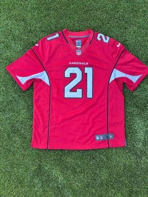 Camiseta de fútbol americano cosida 21 roja Nike de los Arizona Cardinals Patrick Peterson XL Foto 1 de 4