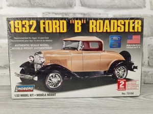Lindberg 1932 Ford "B" Roadster 1/32 Scale Plastic Model Kit Sealed 72150 #2 - Picture 1 of 6