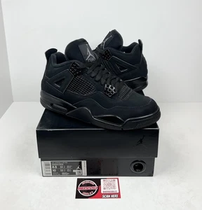 Talla 8.5 - Jordan 4 Retro Mid Black Cat🐈⬛ OG ¡TODO/USADO UNA VEZ! - Imagen 1 de 10