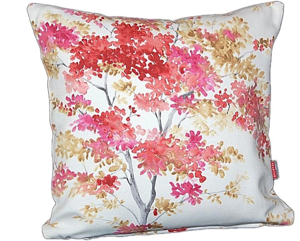 Kissenbezug Kissenhülle Dekokissen Kissen 40x40 50x50 Herbst Baum Rosa Hossner - Bild 1 von 1