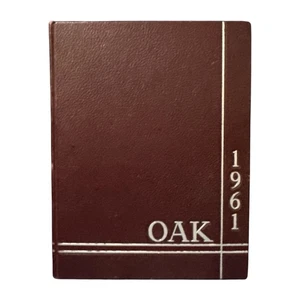 Vtg 1961 The Oak Yearbook State College Glassboro NJ Teachers Rowan University - Picture 1 of 9