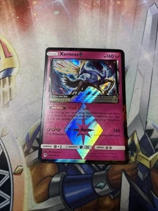 Juego de cartas coleccionables Pokémon Xerneas 144/214 Holo Lost Thunder - Imagen 1 de 1
