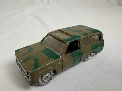 Blazer Chevy Yat Ming 1977 coche caballero blanco no. Diecast 166 hecho en Hong Kong Foto 1 de 4