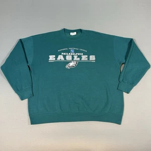 Sudadera De Colección Philadelphia Eagles Hombres 2XL Lee Sport Nuez moscada 2001 Hecha en EE. UU. - Imagen 1 de 9