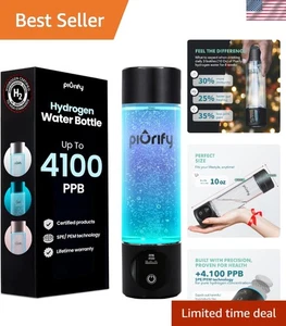 Borraccia Idrogeno Certificata - Fino a 4100+ PPB - Foto 1 di 11