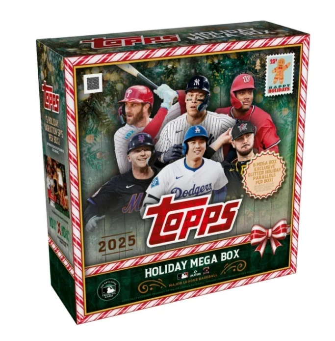 2025 Topps Holiday MLB Baseball Mega Box SE
