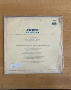 (USED) Archive Production Gregorian Chant Missa in Festo Nuns Choir VG+/VG - Picture 1 of 6