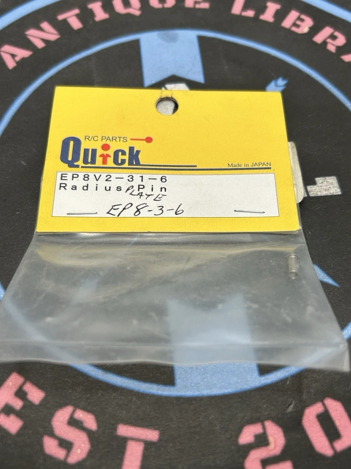 Quick Worldwide. EP8 V2. 3-6 Radius Pin. NOS Heli Hobby - Image 1 of 1