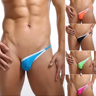 Sexy Hommes Sans Entrejambe C-String Lingerie Sous-Vêtements Invisibles / - Photo 1/4